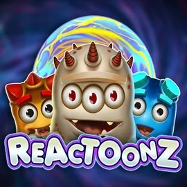 Reactoonz logo – Slots by Play’n GO at Cosmote Casino
