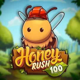 Honey Rush 100 slot visual from Play’n GO available on cosmotecasino.com