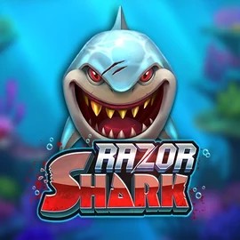 Razor Shark logo by Push Gaming Cosmote Casino