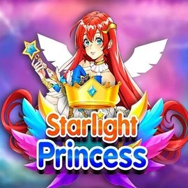 Starlight Princess slot logo by Pragmatic Play at Cosmote Casino