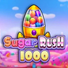 Sugar Rush 1000 by Pragmatic Play, showcased at cosmotecasino.com – game logo